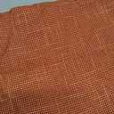 Kevin Textile Fall Throw Pillow Cover Burlap Lined Linen Decorative Pillow Covers Autumn Decor Cushion Covers for Couch, 2 Pack, 22x22 inch(55x55cm), Orange