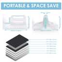 6in Die Cutting Machine, Manual Embossing Machine for Scrapbooking Starter (Blue)