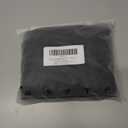 Women's Golf Pants with Deep Pockets Stretch 7/8 High Waisted Travel Pants Ankle Pants Casual (Black, XXL)