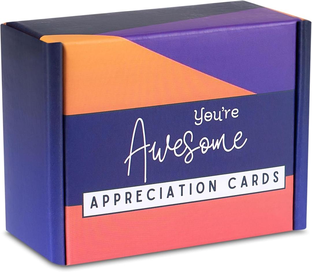 40 Inspirational You Are Awesome Cards - Motivational and Just Because Cards with Thoughtful Messages, Encouragement Gifts, Positive Affirmations, Thoughtful Gifts