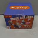 AugToy Press and Go Toy Cars for Toddlers 1-3, Animal Racing Cars Infant Baby Toys 6-9-12-18 Months, Cars Toys for 1 2 Year Old Boy Girl Gifts, One 1st First Year Old Boy Girl Birthday Easter Gifts