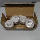 Upgrade 4 Pcs 2.717" Inch Bearing Protectors Stainless Steel+Copper with Protective Bras Trailer Bearing Dust Cap for Trailer Boat Fits Most 8 Bolt/Lug Hubs Grease Caps