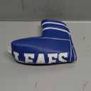 Big Teeth Golf Putter Cover Blade, Leafs Hockey Team Design, Putter Head Cover Blade for Club Protective Magnetic for Scotty Cameron Taylormade Titleist Odyssey