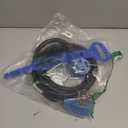 Kanayu 30ft 50 Amp RV/EV Extension Cord Compatible with NEMA 1450P to 1450R ETL List 4 Prong Flexible Heavy Duty STW Outdoor Waterproof Power Cord with Grip Handle for RV EV Camper