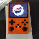 R40S Pro Handheld Retro Gaming Console  256GB Storage, 3800mAh Battery, 3.5" Full-Lamination IPS Screen, 20+ Emulators, Preloaded 30,000 Games, Multiplayer Support (Orange)