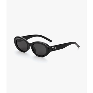 Medium Polarized Oval Sunglasses for Women Men, Big 90s Cat Eye Sunglasses Womens UV400 Protection