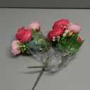 MARTINE MALL 2 Packs Peonies Artificial Flowers, Mixed Pink Artificial Peonies, Silk Peonies Flowers Fake Peonies Artificial Flowers Peonies Bouquet for Centerpiece Table Wedding Party Home Decor