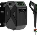 Electric Pressure Washer, 5500 PSI 3.8 GPM Wall Mounted Power Washer, 100 FT Retractable Hose with Remote Control, Foam Cannon, Nozzles, Wall Mount for Garage/Patio, Black