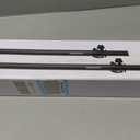 Vondynote Set of 2 Speaker Poles for Subwoofer Extended Speaker Pole Only Fits Subwoofers with 35mm Pole Mount, 32.8"-51.1" Height Adjustable