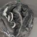 Bedsure Heated Blanket Throw Blanket - Fast Heating Electric Blanket, Soft Flannel Heated Throw with 4 Time Settings, 6 Heating Settings, Warm Gifts for Grandma & Grandpa & Seniors (50"x60", Grey)