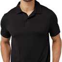 Men's Cool Classic Polo| Slim Fit | Moisture Wicking | 4-Way Stretch |Golf | Tennis, Size M