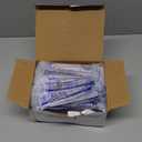 100Pack 1ml Disposable Luer Lock Lab Syringes with 25G 1Inch Needle,Individually Packed