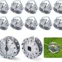 12 Pcs Electric Fence Tightener Wire Tightener Rapid Wire Tensioner, Fence Tensioner Strainer, Rapid Fence Wire Tensioner for Fencing Tool and Tightening Metal Fence Post