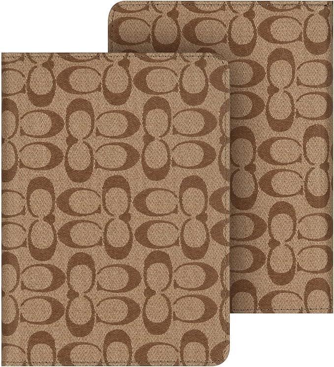 Case for 7"/6.8" Kindle Paperwhite(12th/11th Generation-2024/2021) and Kindle Colorsoft Signature Edition, Slim PU Shell Cover Case with Auto-Wake/Sleep for Kindle Paperwhite 2024, Flowers (Khaki)