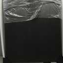 6ft Folding Table, Portable Heavy Duty Plastic Fold-in-Half Utility Table for Indoor/Outdoor Use, Dining, Camping, Picnic, Party, Black Woodgrain