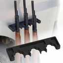 Magnetic Rifle Rack, Durable Rubber Gun Rack for Gun Storage, Magnetic Gun Holder in Gun Cabinet, Shotgun Rifle Barrel Rest Gun Safe Organizer Indoor Gun Racks