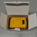 220W Power Inverter Compatible with Dewalt 20V Battery (Battery not Included), DC 20V to AC 110V, 2 USB Ports & 1 Type-C Fast Charging, 400LM LED Work Light (Yellow)