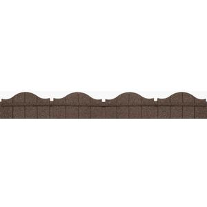 EZ Border for Small Flavor Bed 12Ft x 6In H, 3 Pcs, Brown