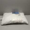 Sleep Innovations 2-in-1 Memory Foam Pillow and Alternative Down Fiber Fill, Standard Size, Side, Stomach, and Back Sleepers, Soft-to-Medium Support