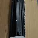 DWANTON Dog Crate Furniture with Cushion, Wooden Kennel Table with Double Doors, Indoor Dog House, Small/Medium/Large Size, 27.2" L, Black