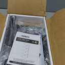 Harwaya 5 Tier Wall Bookshelf Unit for Bedroom Books, Large Floating Book Shelves Wall Mounted, Rustic Wood Lack Tiered Hanging Shelf for Kitchen Office Living Room Corner (Dark Brown)