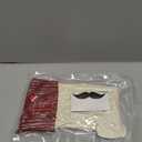 Mr. Pen- Christmas Stockings with Initials, 18", Letter E, Cream and Red, Cable Knit Stockings for Christmas, Cable Knit Christmas Stocking for Christmas, Large Knit Stockings Christmas