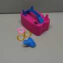 FLSEPAMB Balloon Pump, Electric Balloon Pump,Portable Dual Nozzles Electric Balloon Air Pump 110V 600W, Electric Balloon Inflator with Tying Tool, Colored Ribbons for Party Decoration