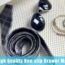 Shelf Liner Non-Adhesive 12in x 20ft,Strong Grip Non Slip Shelving Liner for kichen cabinets,Easy Install Storage,Drawers,Shelves kitchenware Tableware White Liners (White, 15.7" x10ft)