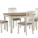 HD Designs Alden 5 Piece Dining Set 36" x 48"