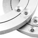 Aluminium Alloy Turntable Bearing, Heavy Duty Swivel Turntable Lazy Susan Rotating Bearing Turntable Round Dining Table Smooth Swivel Plate Hardware (450mm - 18inch)