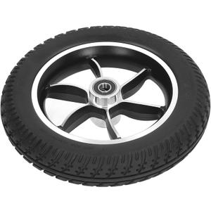 Walker Tire , Polyurethane Low Noise Wheelchair Caster 10in Heavy Duty for Replacement