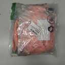 Womens Long Sleeve Shirts Fall Tops V Neck Business Dressy Casual Blouses with Smocked Cuffs (X-Large, Coral)