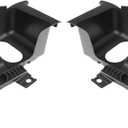 Front Bumper Tow Hook Trim Cover Panels Compatible with Fo-rd F-250 F-350 F-450 F-550 Super Duty 2017-2019 Replacement HC3Z8311H,HC3Z8310G Pair Left and Right