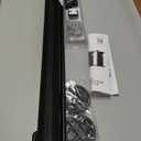 Retractable Baby Gate for Doorways and Stairs, Mesh Safety Gate for Pet, Indoor & Outdoor Use, One-Hand Operation, Easy Installation, 33.6" Tall, Expands to 55" WideBlack,33.6"x55"