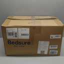 Bedsure 4 Inch Memory Foam Queen Mattress Topper, Dual Layer 2.5 Inch Gel Memory Foam & 800 GSM Waterproof Pillow Top Cooling Mattress Pad with 8-21 Inch Deep Pocket (Queen, 60x80 Inches) (Gray)