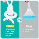 Potty Win [90 Counts] Disposable Potty Liners Compatible with OXO Tot 2-in-1 Go Potty, Potty Refill Bags for Toddler Travel, Universal Potty Bags Fit Most Potty Chairs