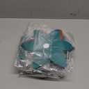 DomeStar 6 Packs Tropical Flower Garlands, Tissue Flower Banner Hibiscus Garland Hanging Party Decorations for Hawaiian Luau Party Beach Birthday Baby Shower Wedding