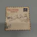 Christmas Ornaments 2025 Faux Stained Glass Effect, Christmas Tree Ornaments Dated, Acrylic Suncatcher Gifts Exchange, Unique Suncatcher Xmas Stocking Stuffers for Women, Men (Moonlit Nativity)