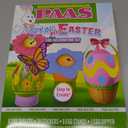3 x PAAS Spring Into Easter Egg Decorating Kit, Easter Egg Dye Kit with Stickers & Eggarounds, Food Grade Dye, Easter Stickers, Colorful EggArounds