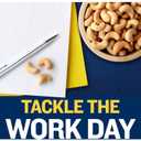 PLANTERS Deluxe Salted Whole Cashews, Party Snacks, Plant-Based Protein, Quick Snack for Adults, After School Snack, Roasted Cashew Flavored with Sea Salt, Bulk Nuts, Kosher, 1 lb 2.25oz Canister (EXP 06/18/27)