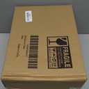 5 Inch Hooded Wall Vent with Screen and Damper,5" Vent Hood Wall Exhaust Vent Cover,Dryer Vent Cover Outside,5"Vent Cover Exterior Wall Vent Cap for Range Hood Kitchen Air Ventilation,Galvanized Steel (White)