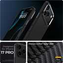 BENKS ArmorPro Case for iPhone 17 Pro with Camera Control Button, [Compatible with Magsafe] Military Grade Protective Case Built with Dupont Kevlar 600D Aramid Fiber
