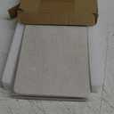 Kitchen Faucet Mat, Diatomite Sink Faucet Mat Splash Guard for Kitchen, Water Absorbing Stone Tray for Sink, Quick Drying Faucet Mat for Kitchen Sink, Absorbent Stone Drying Tray for Bathroom Counter (23.7" x 4", White Gray Style 1)