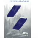 2 Skeeter Hawk Replacement Repellent For Mosquito Wristband & Carabiner