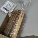 UNISHADES Cordless Bamboo Roman Shades for Windows, Blinds Size (22.5" W 48" H) Colour (BDP-Driftwood)