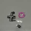 Brass Shower Arm Diverter Valve for Handheld Shower Head and Fixed Spray Head G1/2 3 Way Universal Bathroom System Component Replacement Part, Polished Chrome