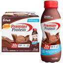 Premier Protein Shake, Chocolate, 30g Protein 1g Sugar 24 Vitamins Minerals Nutrients to Support Immune Health, 11.5 fl oz (Pack of 12), BB 12 DEC 2025