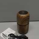COOL KNIGHT Electric Herb Grinder [Large Capacity/High Rotating Speed]-Electric Grinder for Spices and Herbs (Wood grain 2)