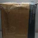 Sweetcrispy Office Computer Desk Chair, Ergonomic High-Back Mesh Rolling Work Swivel Chairs with Wheels, Comfortable Lumbar Support, Comfy Arms for Home, Bedroom, Study, Student, Black