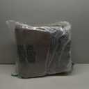 Chair Cushions for Dining Chairs, Non Slip Chair Pads with Ties and Washable Covers, Memory Foam Kitchen Chair Cushions Set of 6, 16"X16"X2.5", Brown